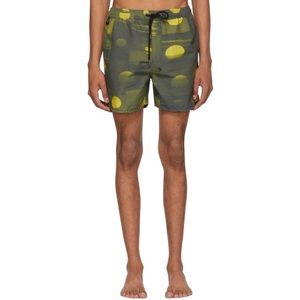 Ksubi Green and Yellow Vitality Board Shorts Men’s Size L